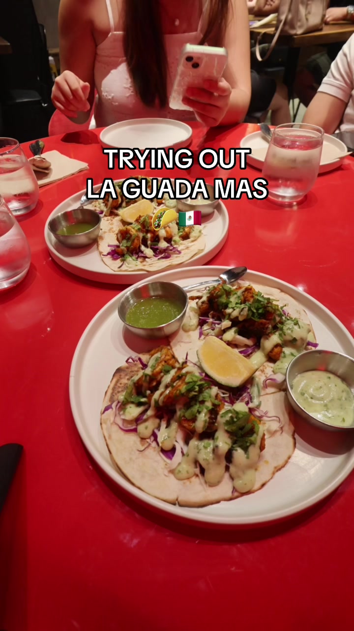 Al Pastor Soft Tacos at La Guada Mas